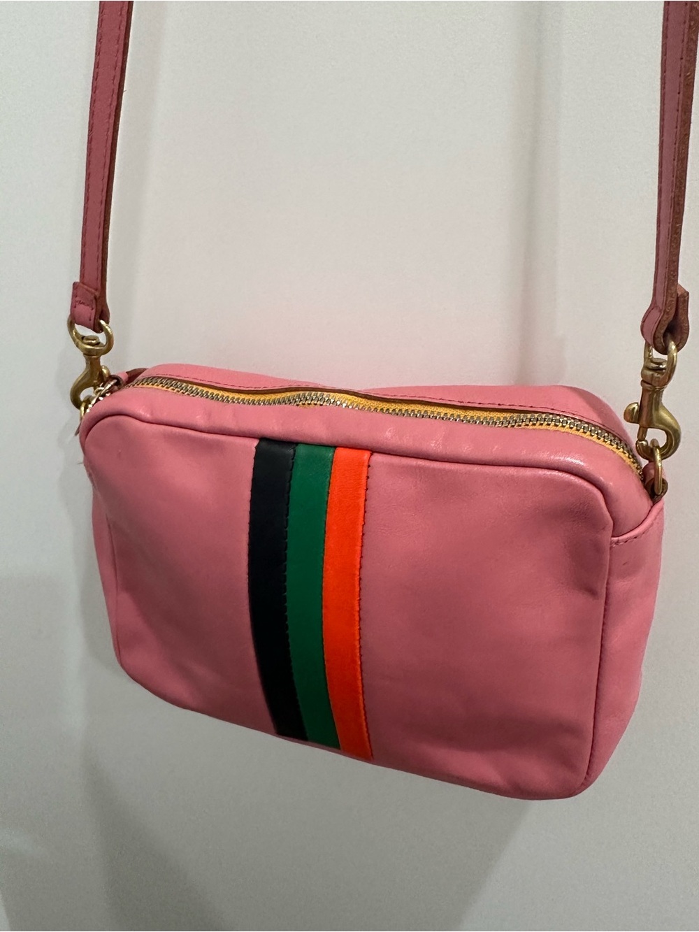 Clare V. Lollipop Midi Sac Leather Crossbody Bag - Picture 4 of 6